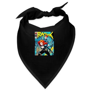 Punkrock - Bandana - Schwarz - Vorne