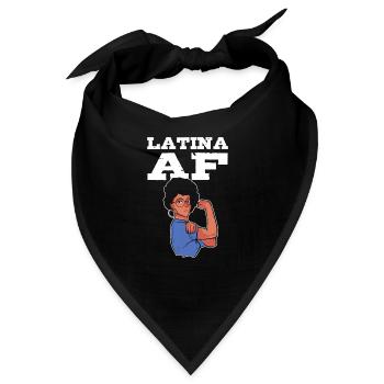 Afro Latina - Bandana - Schwarz - Vorne