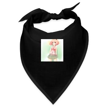 Anime - Bandana - Schwarz - Vorne
