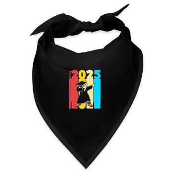 Klasse von 2025 - Bandana - Schwarz - Vorne
