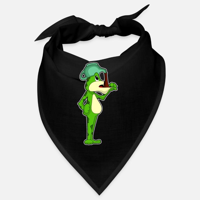 Frog Coffee Coffee Pot Bandana