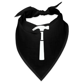 hammer - Bandana - Schwarz - Vorne