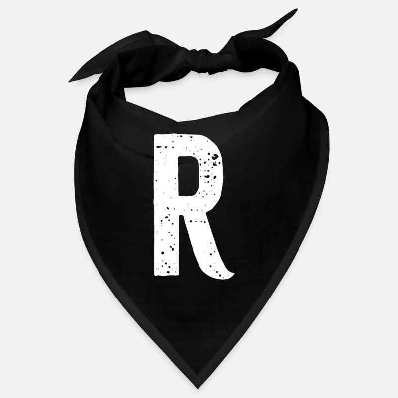 R Letter Bandana