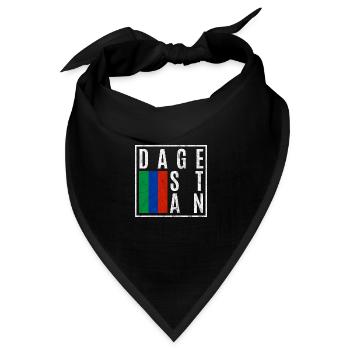 Dagestan - Bandana - Schwarz - Vorne