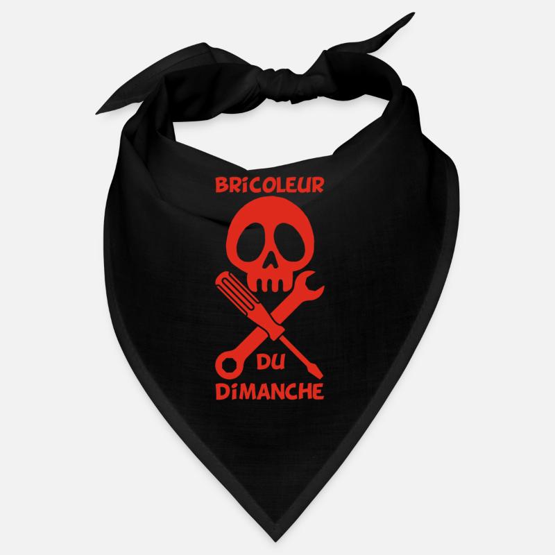 Bricoleur du dimanche (rouge) Bandana