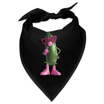 Zucchini - Bandana - Schwarz - Vorne