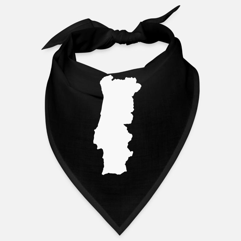Silhouette de contour géographique Bandana