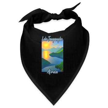 Lake Tanganyika - Bandana - Schwarz - Vorne