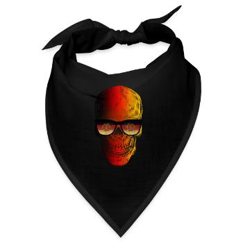 DDR - Bandana - Schwarz - Vorne