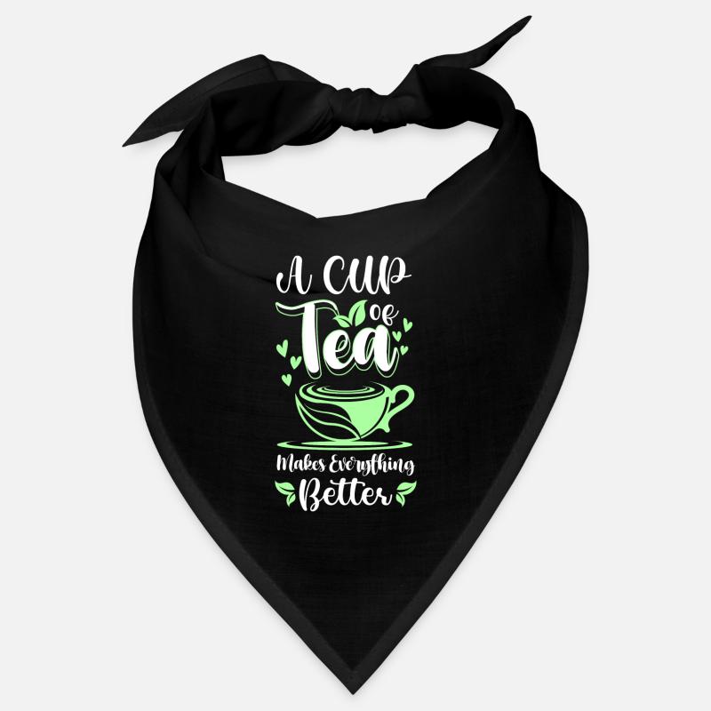 Teacup Relaxation Tea Lovers Hiver Bandana