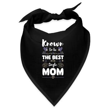 Elternteil Mutter Vatertag Nachwuchs - Bandana - Schwarz - Vorne