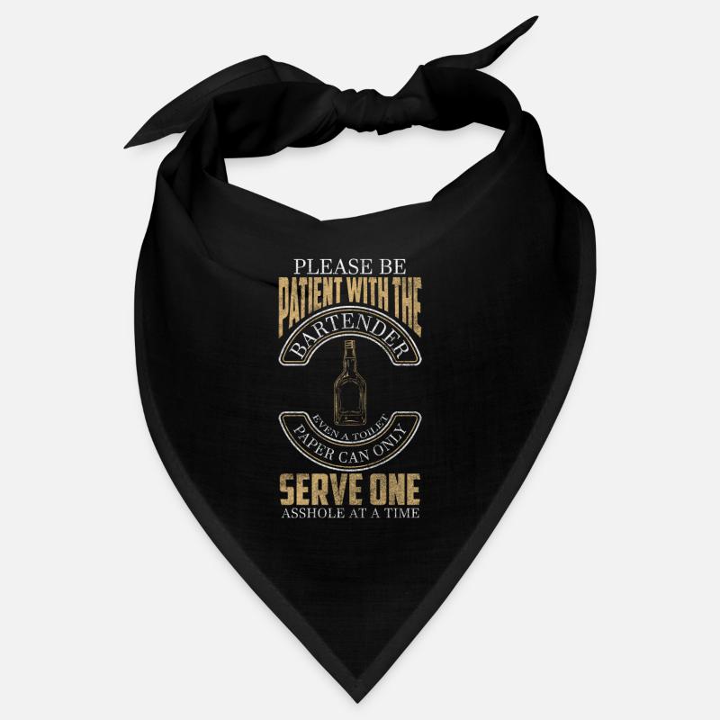 Bartender Alcohol Drink Gratuities Bandana