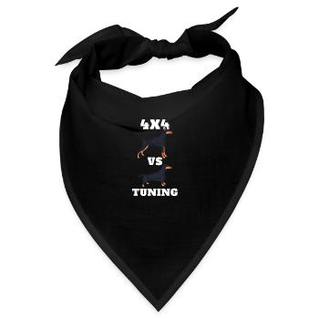 4x4 vs tuning - Bandana - Schwarz - Vorne