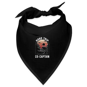 Road Trip - Bandana - Schwarz - Vorne