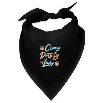 Töpfern Töpfer Keramik - Bandana - Schwarz - Vorne