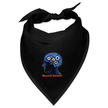 Gesundheit - Bandana - Schwarz - Vorne