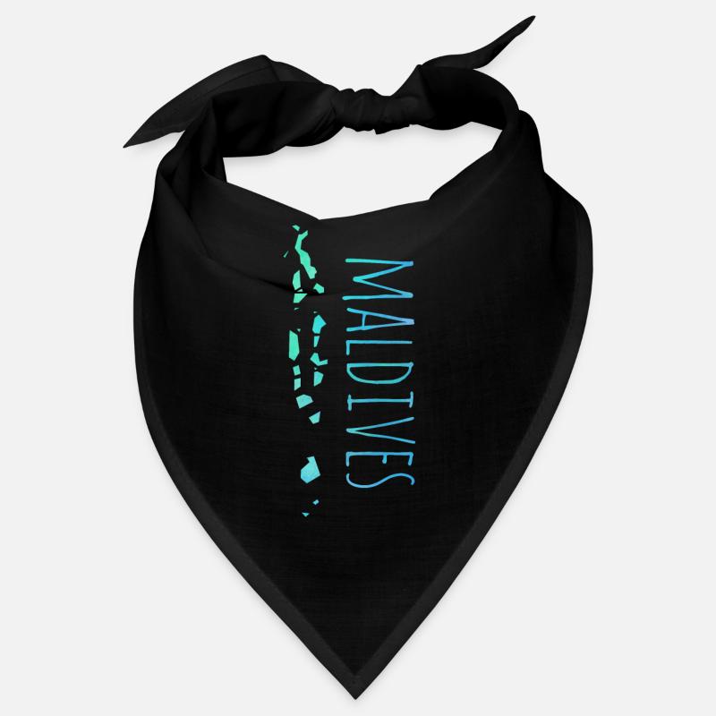 Maldives - Bandana - Schwarz