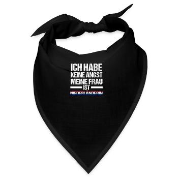 Holland Niederländer Niederlande - Bandana - Schwarz - Vorne
