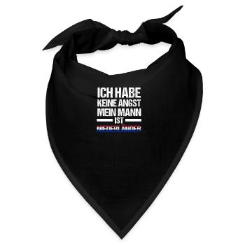 Holland Niederländer Niederlande - Bandana - Schwarz - Vorne