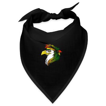 Bolivien - Bandana - Schwarz - Vorne