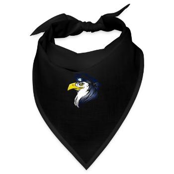 Antarktis - Bandana - Schwarz - Vorne