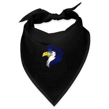 Europäische Union - Bandana - Schwarz - Vorne
