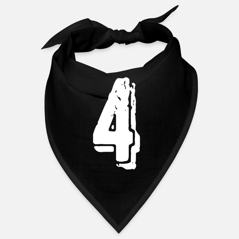 4 Number jersey Bandana