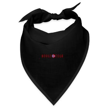 Norwegen Tour - Bandana - Schwarz - Vorne
