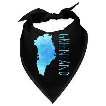 greenland - Bandana - Schwarz - Vorne
