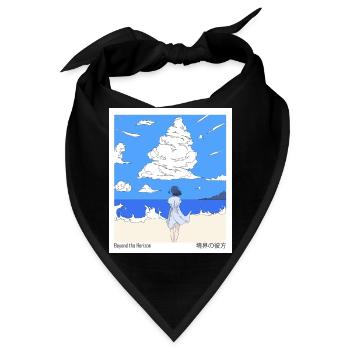 Beyond the Horizon - Bandana - Schwarz - Vorne