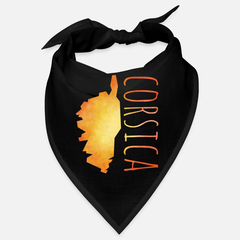 Corse - Bandana - noir