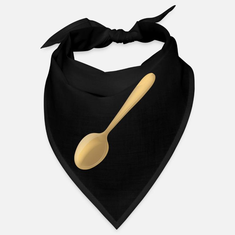 une cuillère d'or Bandana