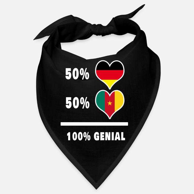 Germany and Cameroon 100% Ingenious / Gift Bandana