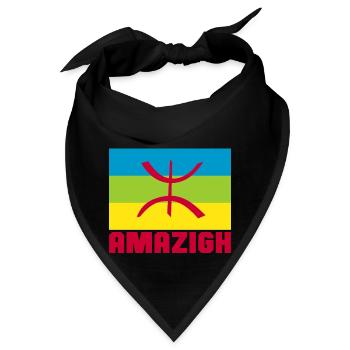 Amazigh - Bandana - Schwarz - Vorne