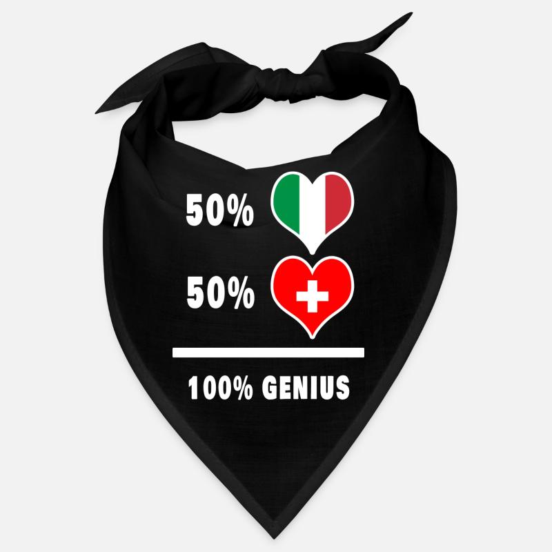 Italy and Switzerland Genius /Gift Bandana