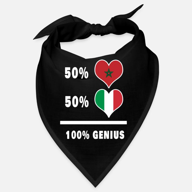 Italy and Morocco genius / Gift Bandana