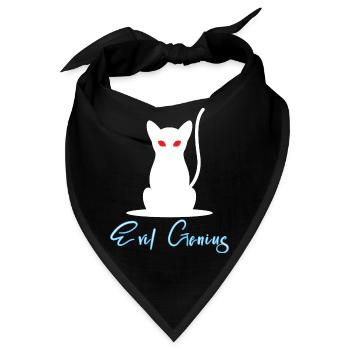 Evil Genius - teuflisches Genie - Bandana - Schwarz - Vorne