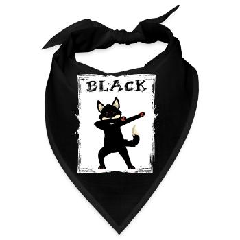 schwarze fuchs toleranz gleichberechtigung black - Bandana - Schwarz - Vorne