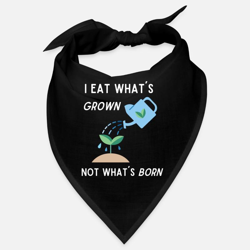 Vegan Design eat whats grown Bandana