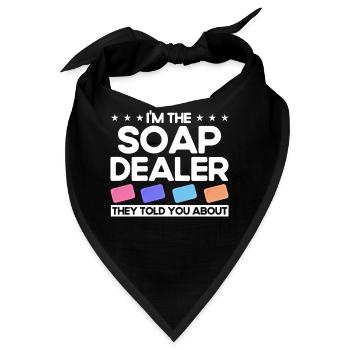 Soap Making Gift Homemade Soap Maker - Bandana - Schwarz - Vorne