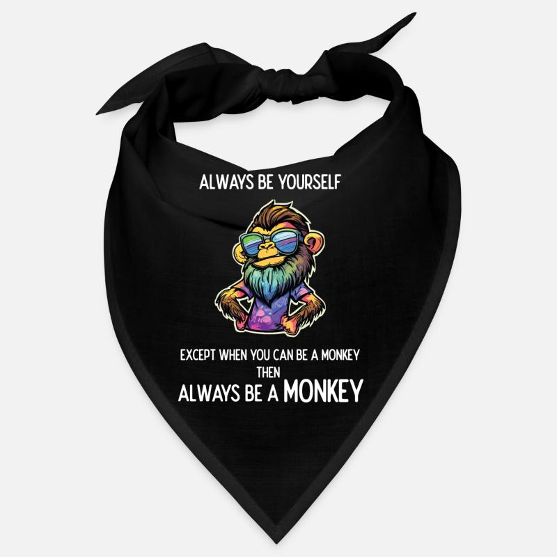 Soyez toujours un singe Bandana