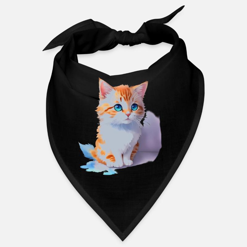süße Katze Bandana