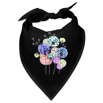 Löwenzahn - Bandana - Schwarz - Vorne