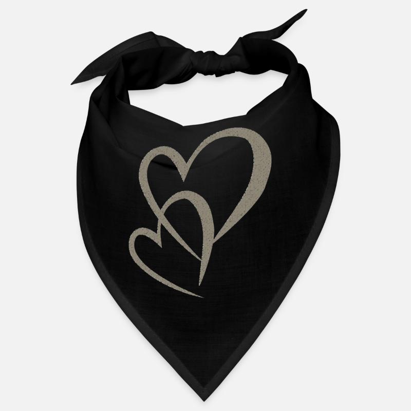 Hearts double tissue Bandana