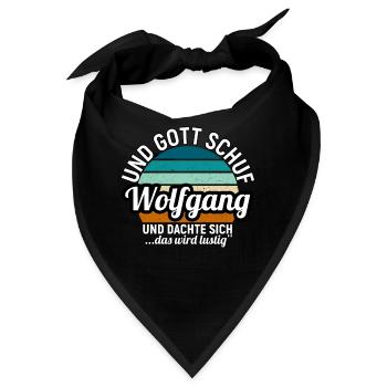 Wolfgang - Bandana - Schwarz - Vorne