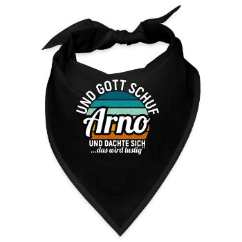 Arthur - Bandana - Schwarz - Vorne