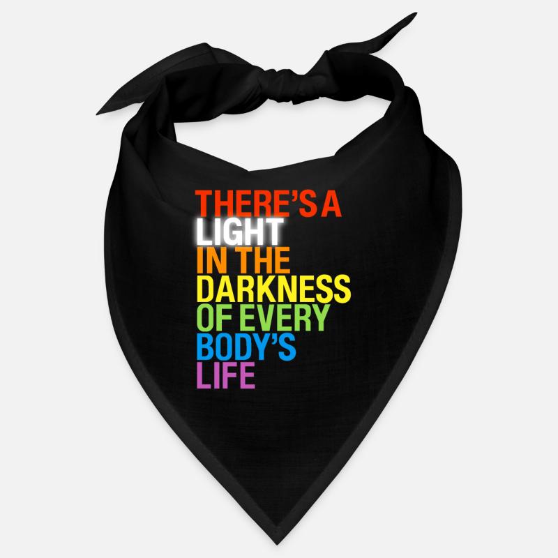 There's a light / Es gibt ein Licht in Dunkeln Bandana