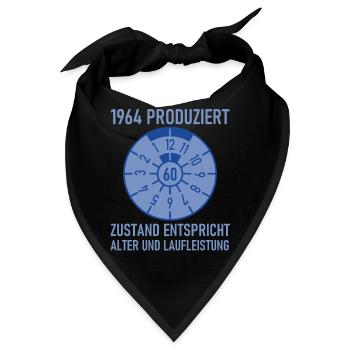 HU Zustand entspricht Alter und Laufleistung Auto - Bandana - Schwarz - Vorne