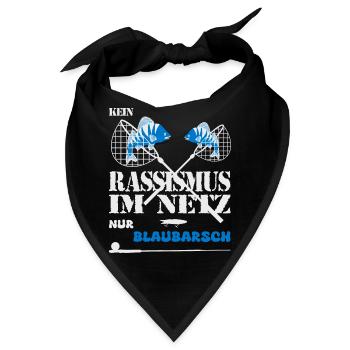 Kein Rassismus im Netz - Bandana - Schwarz - Vorne