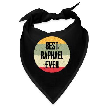 Best Raphael Ever - Bandana - Schwarz - Vorne